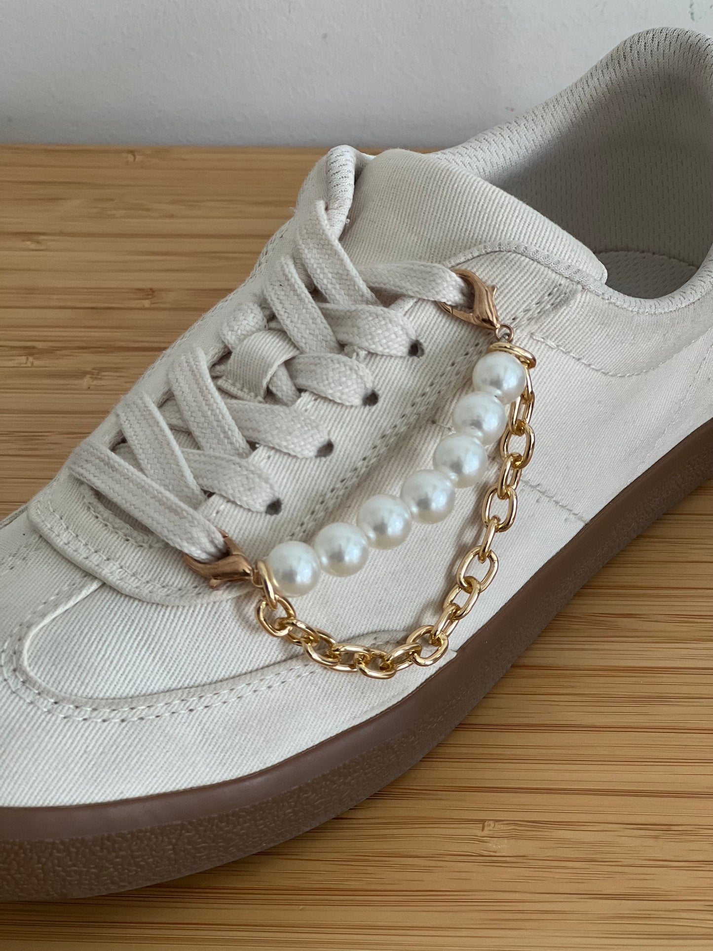Pearl Chain Charm