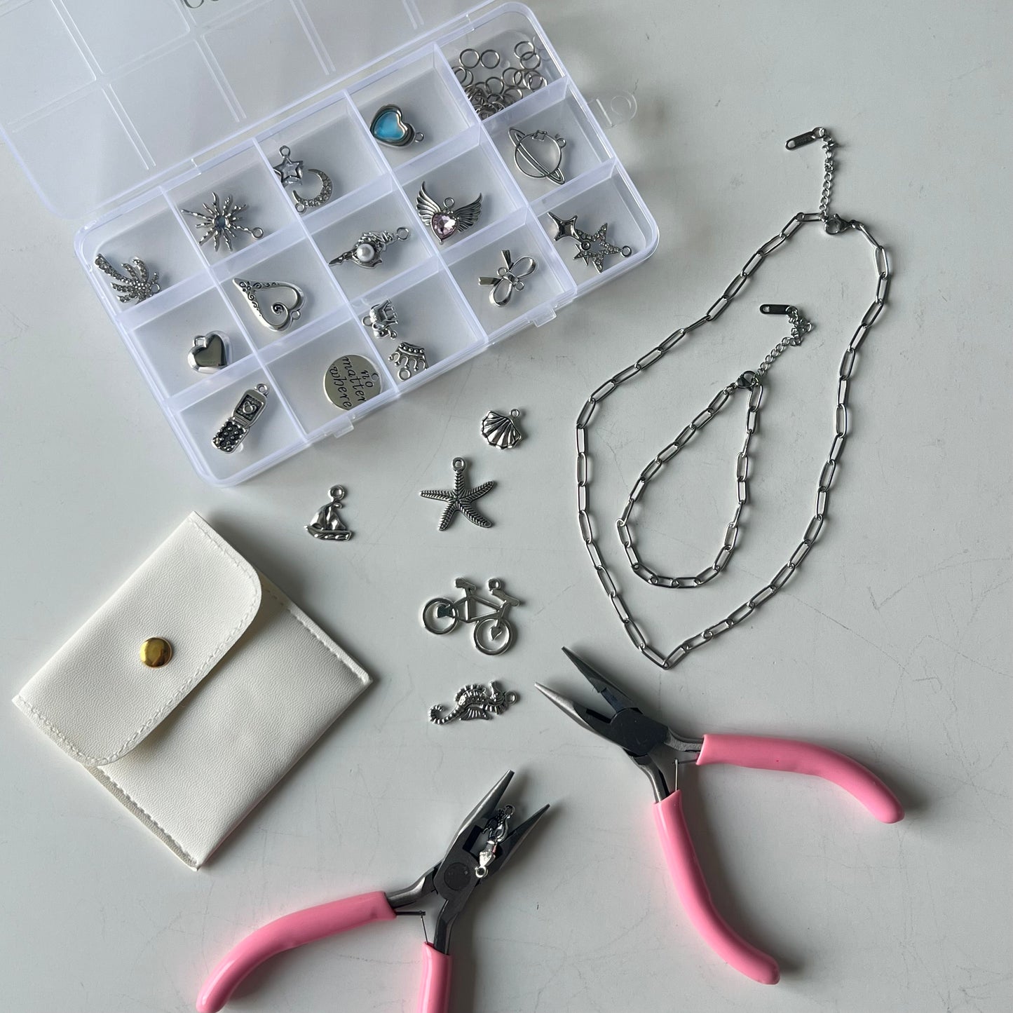 Silver Charm DIY Kit
