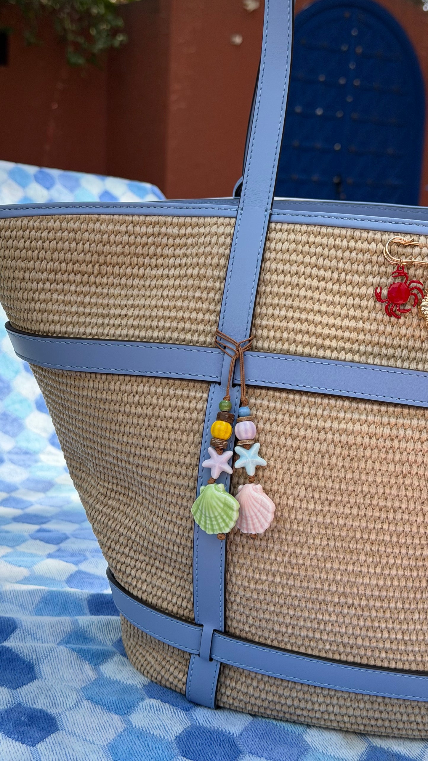 Little Ceramic Shell Charm