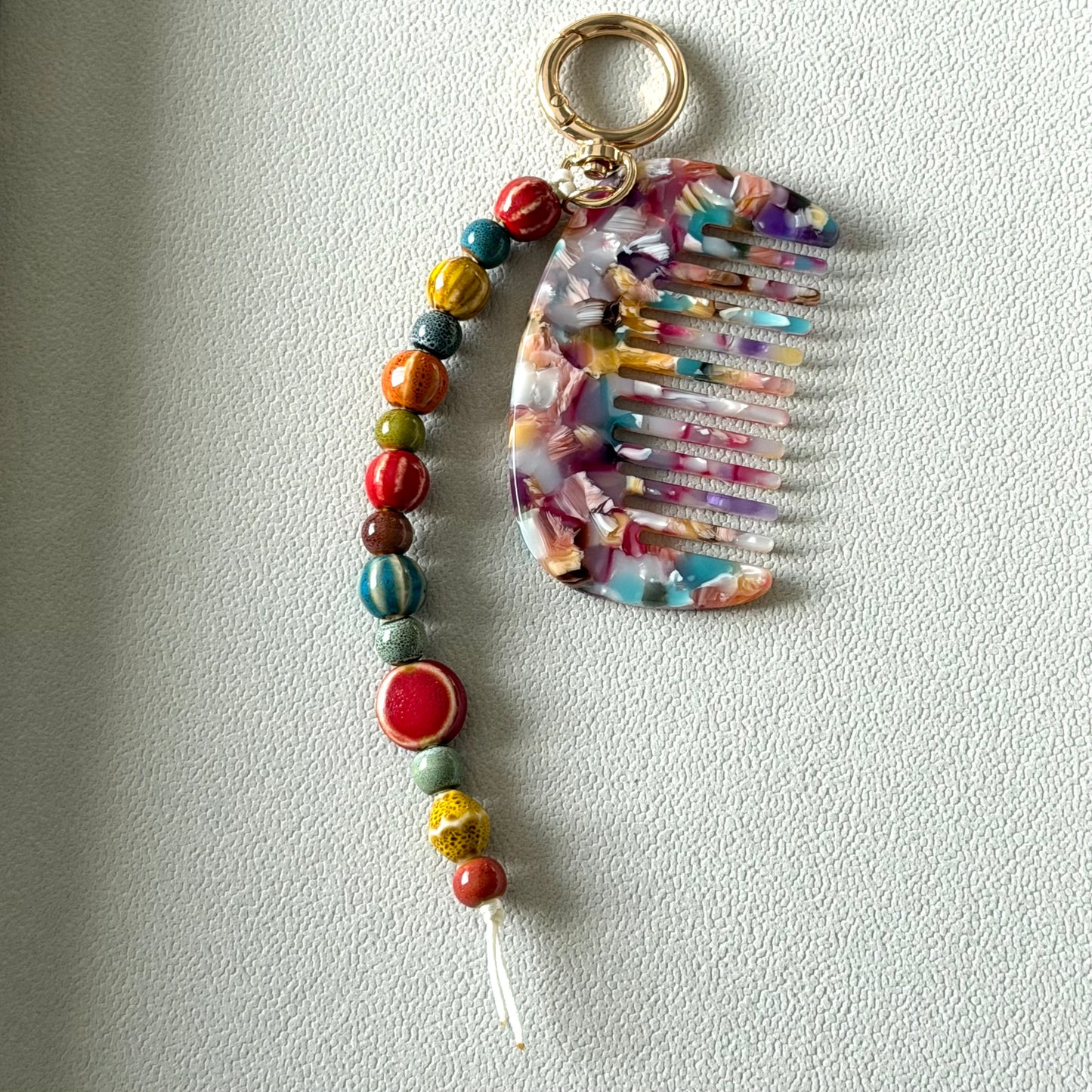 Beaded Comb