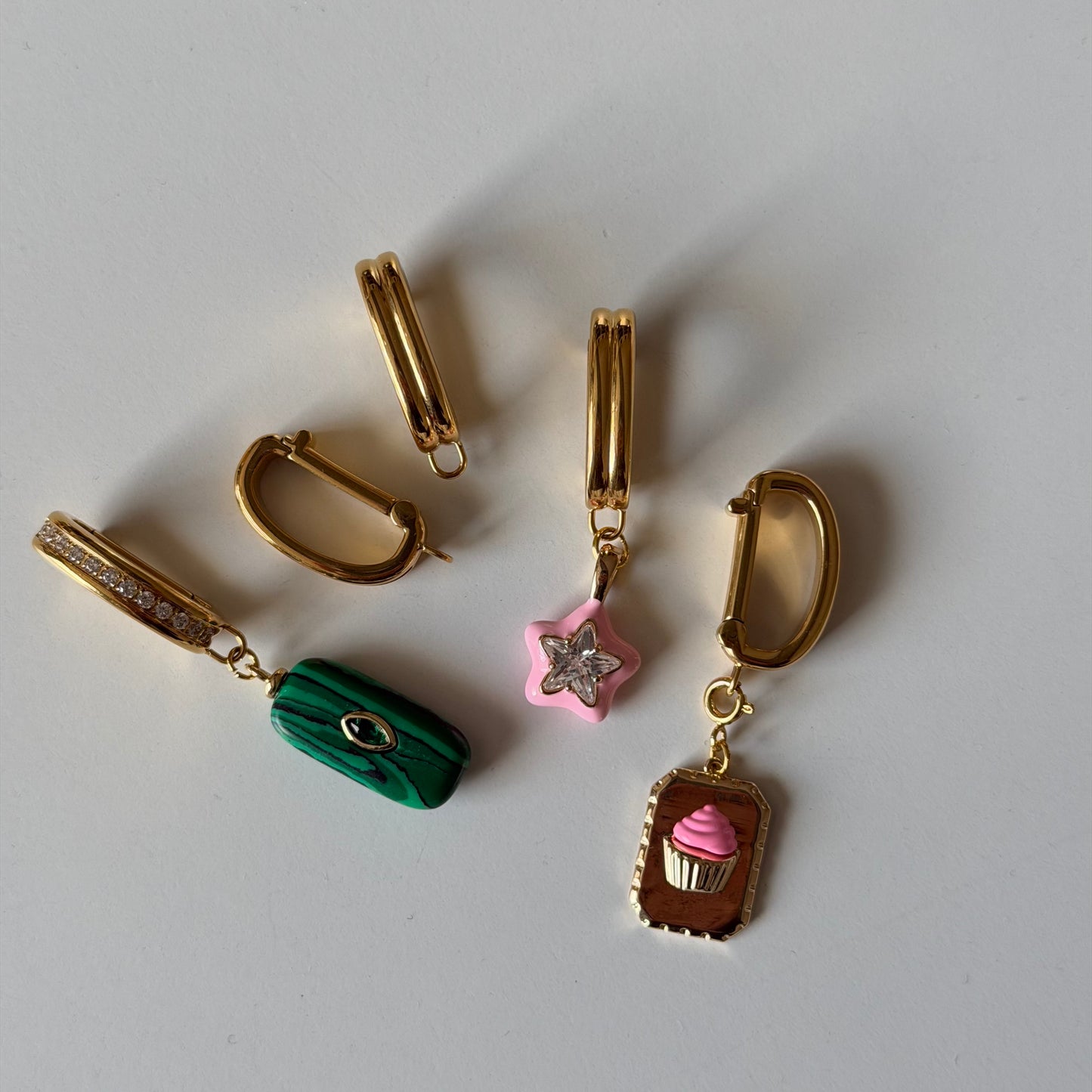 The Gilded Charm Hooks