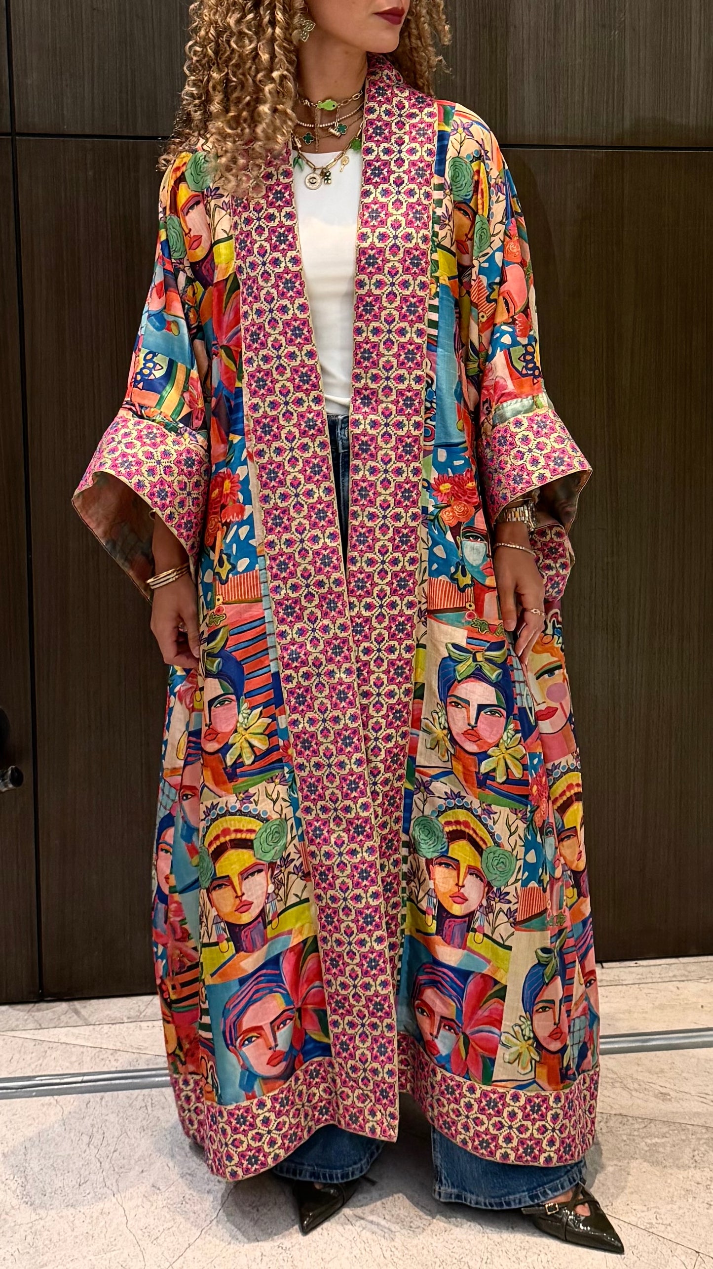 Pure Faces Abaya