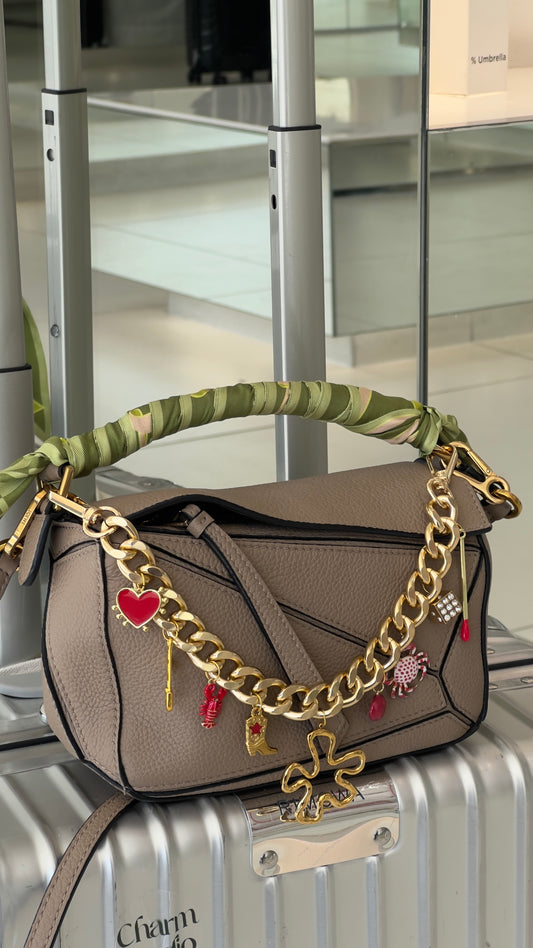 Rocking Red Bag Chain