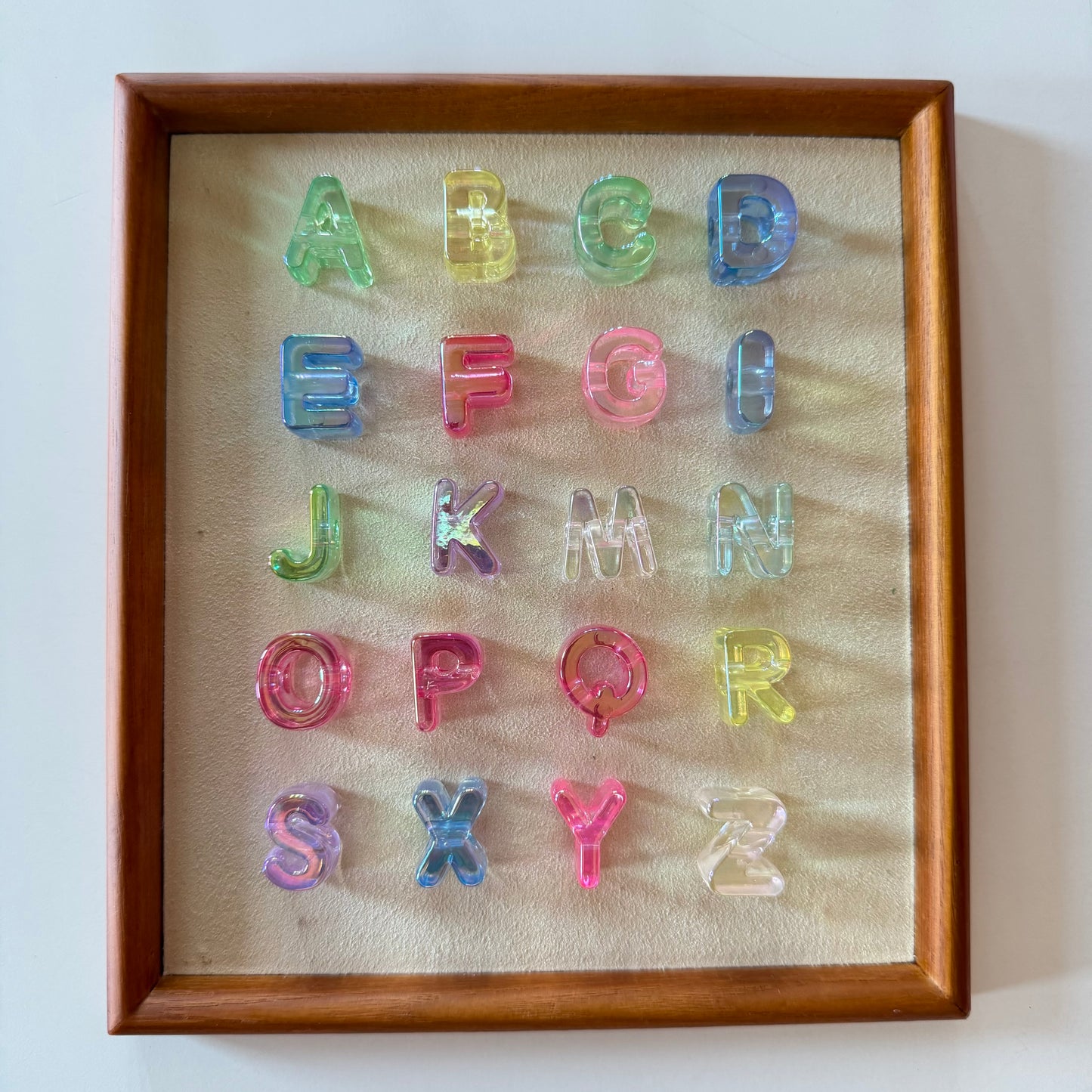 Glossy Letters