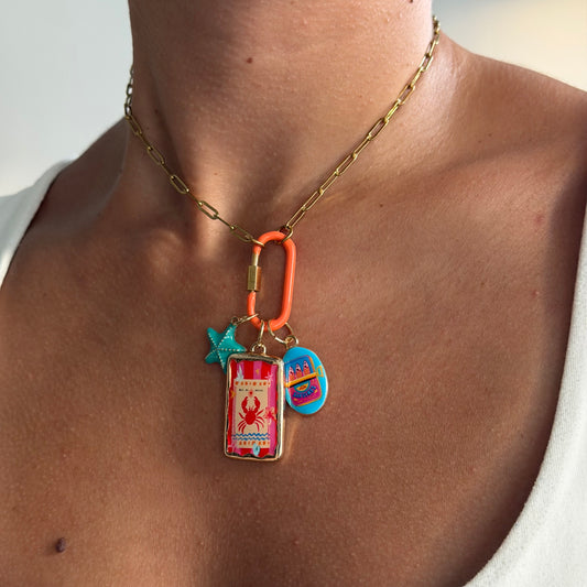 Summer Link Necklace