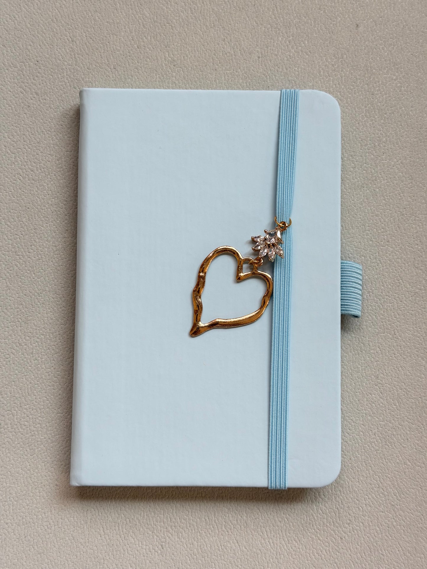 Big Heart Charm Notebook