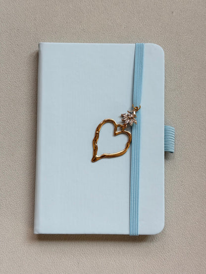 Big Heart Charm Notebook