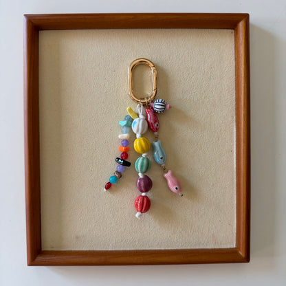 Bead Bag Charm Style 3