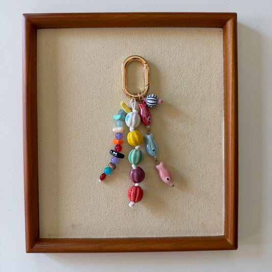 Bead Bag Charm Style 3