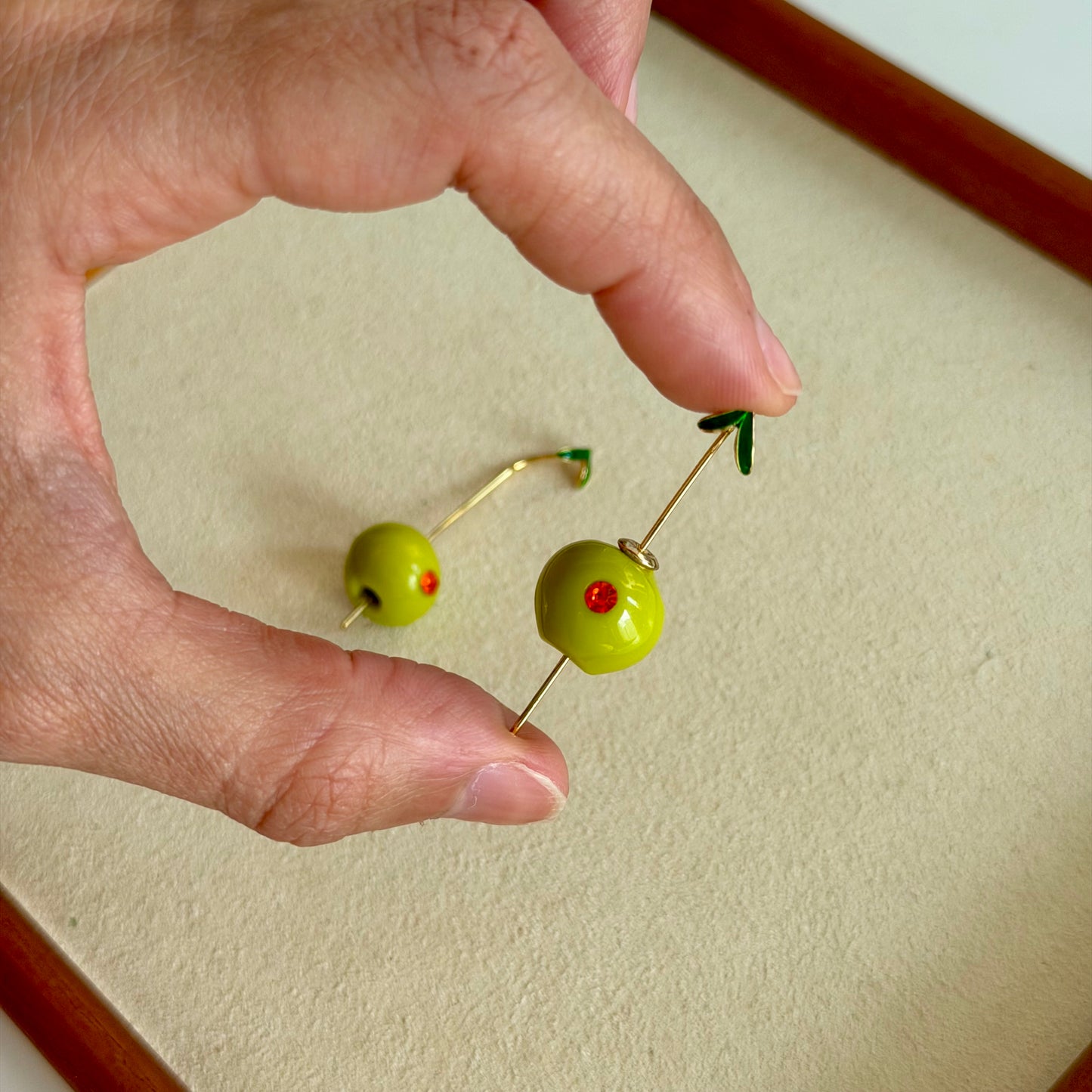 Little Olive Earrings