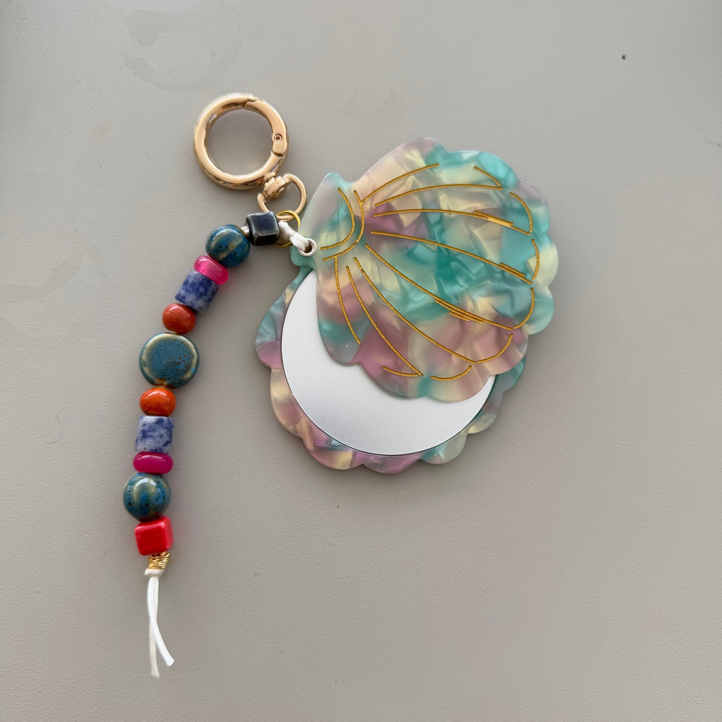 Mermaid Mirror Charm