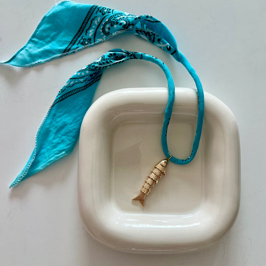 Blue Bandana X Gold Fish