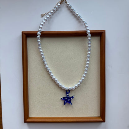 Summer Star with Pearls