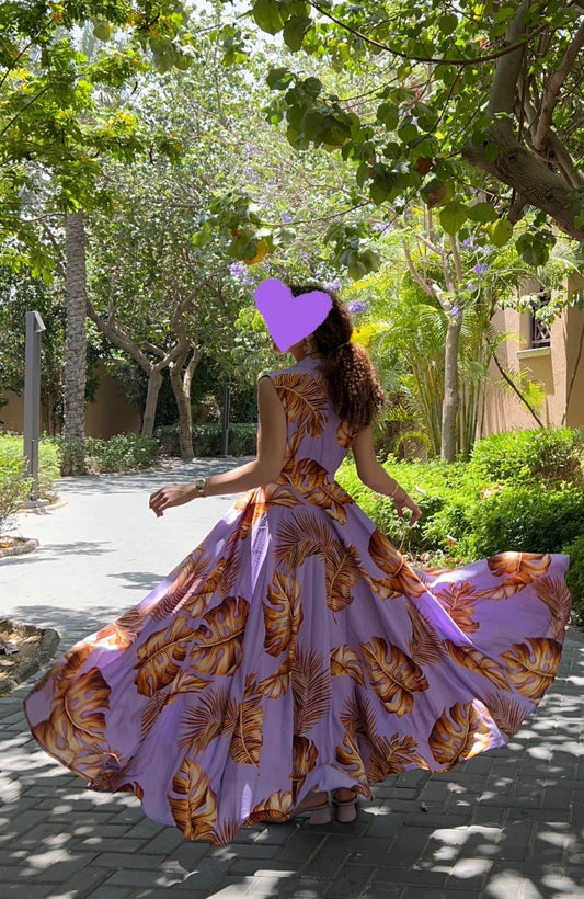Leaf & Flow Dress