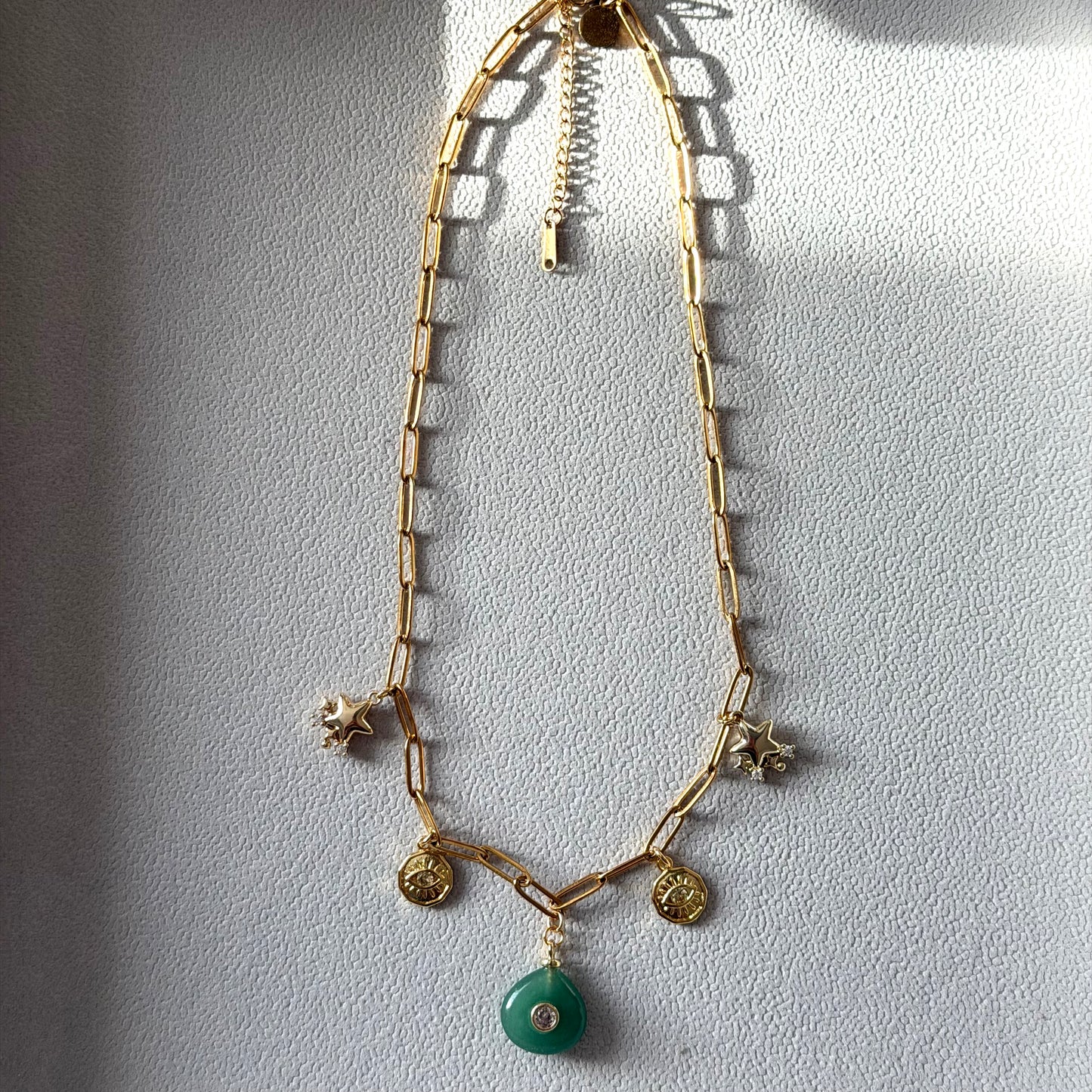 Jaded Charm Necklace