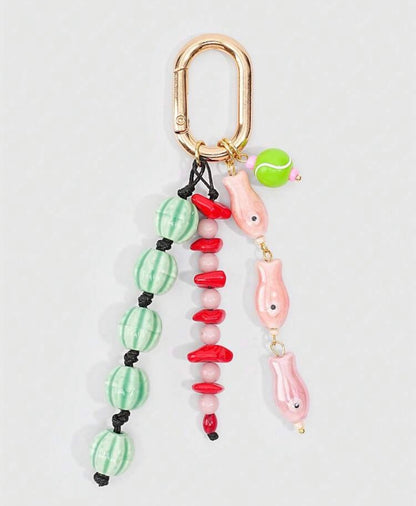 Bead Bag Charm Style 1