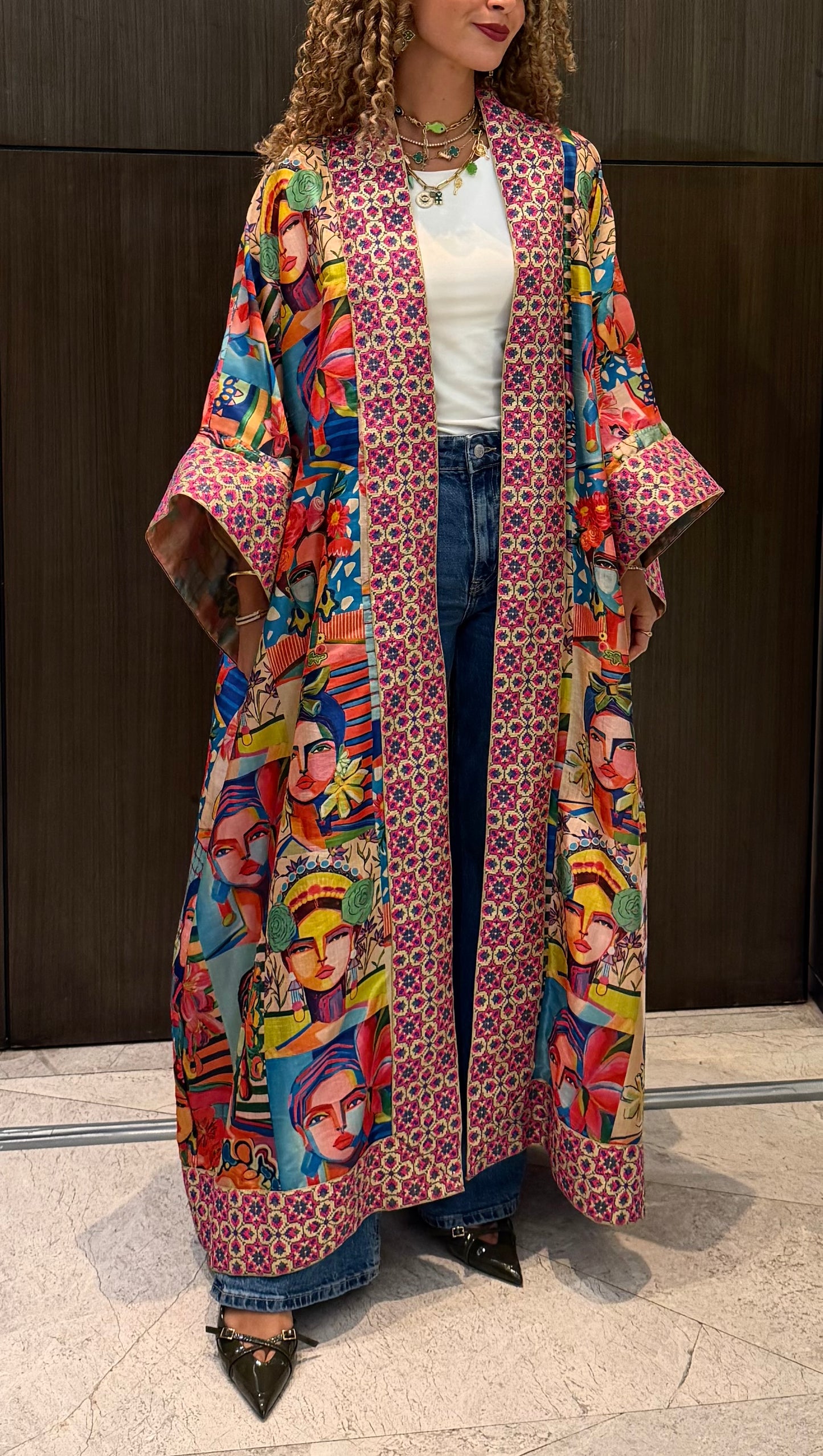 Pure Faces Abaya