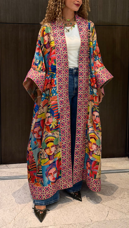 Pure Faces Abaya