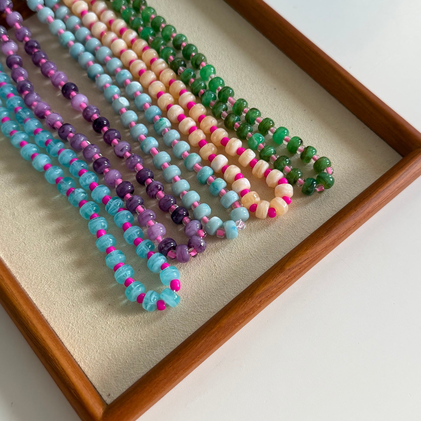 Colorful Beads Selection