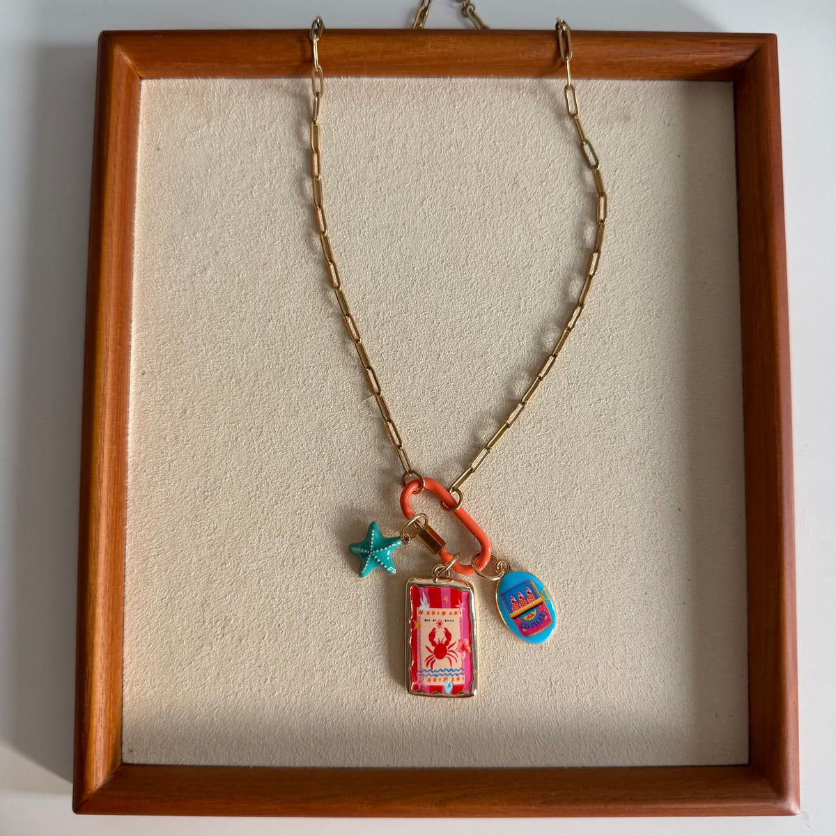 Summer Link Necklace