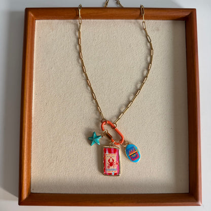 Summer Link Necklace