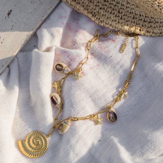 Golden Snail & Shells