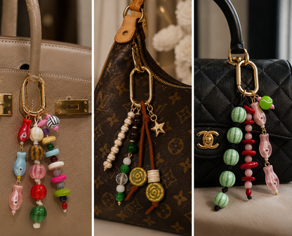 Bead Bag Charm Style 1