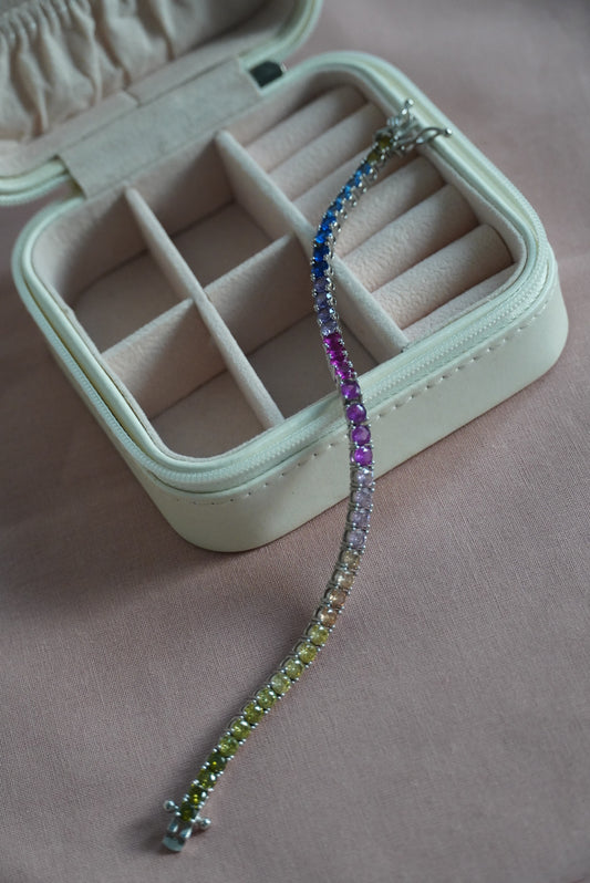 Colorful Tennis Bracelet