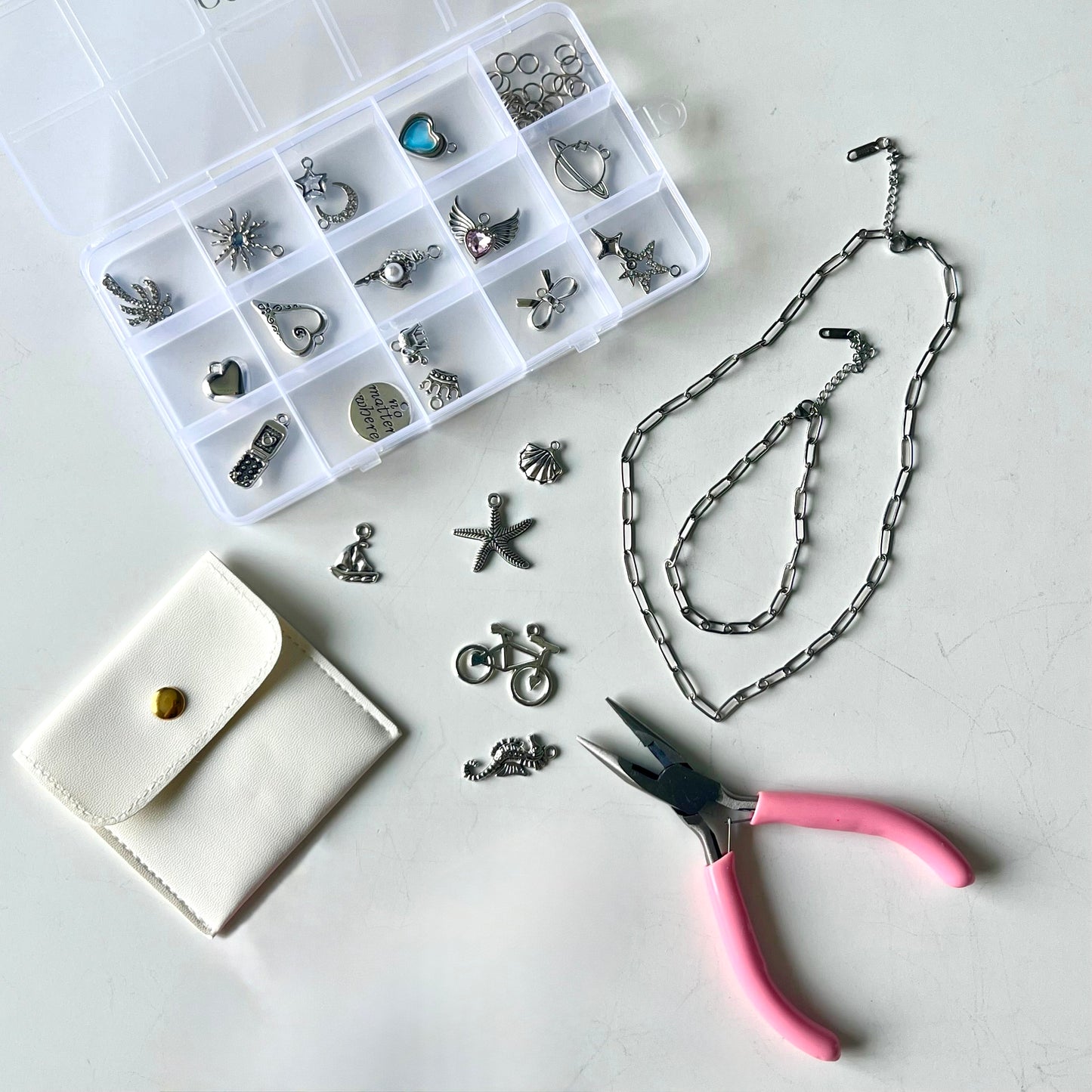 Silver Charm DIY Kit