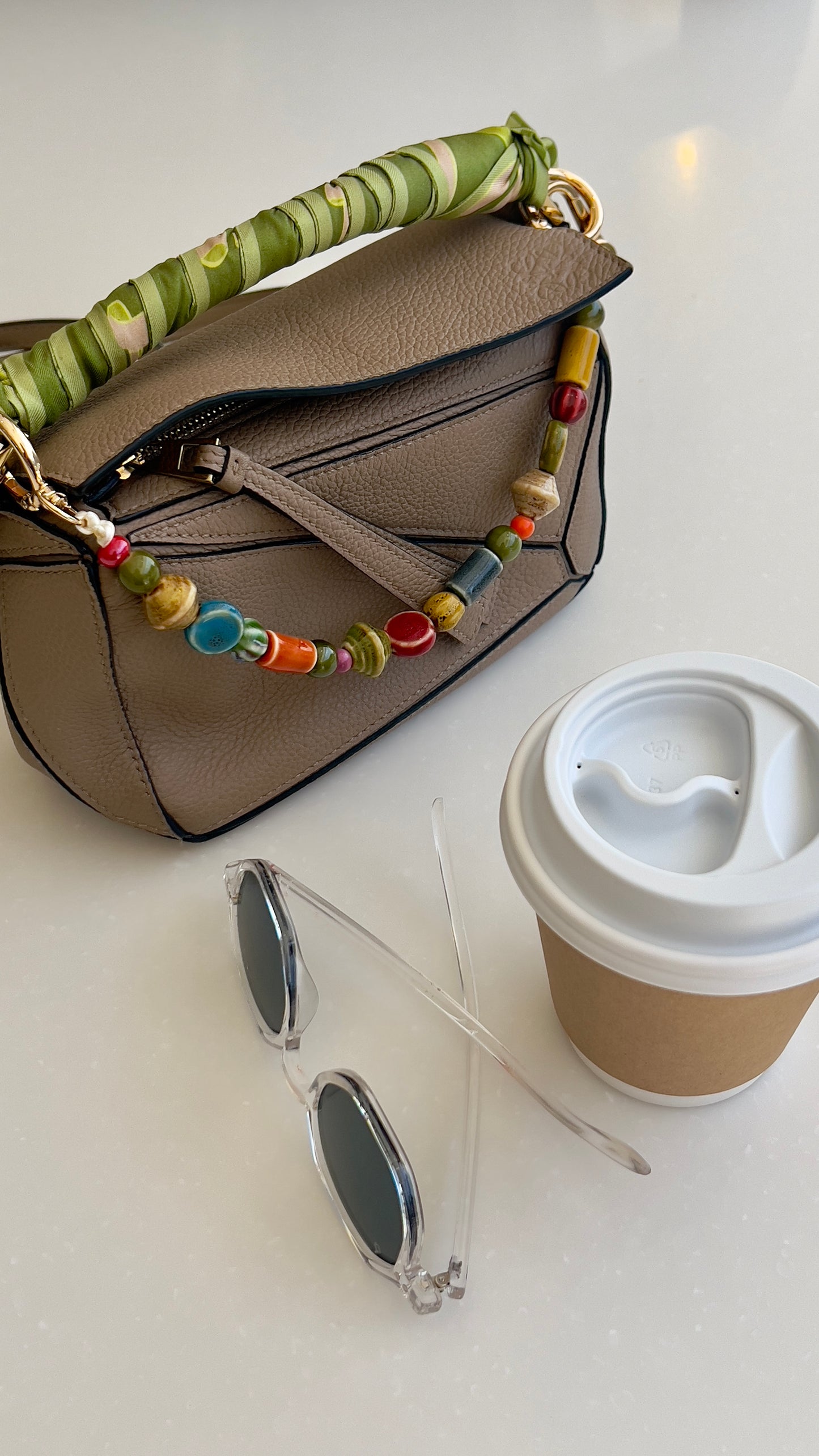 Colorful bag chain