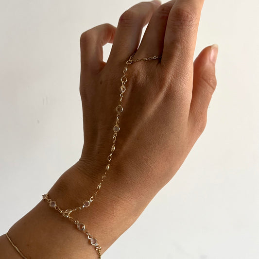 Hand Chain - Crystals