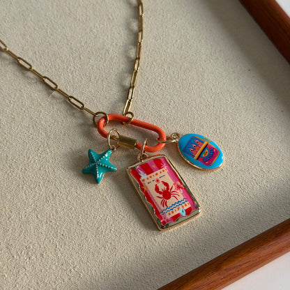 Summer Link Necklace