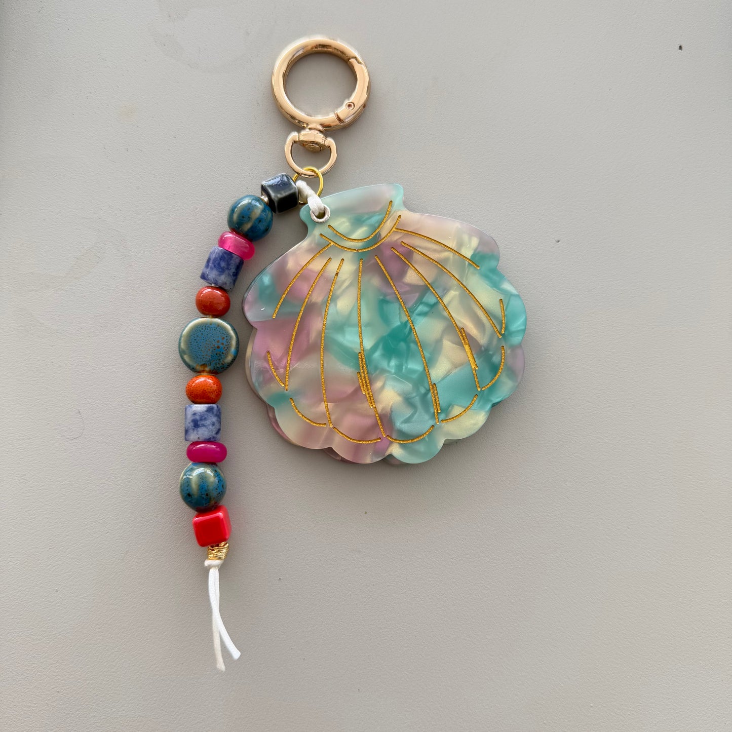 Mermaid Mirror Charm