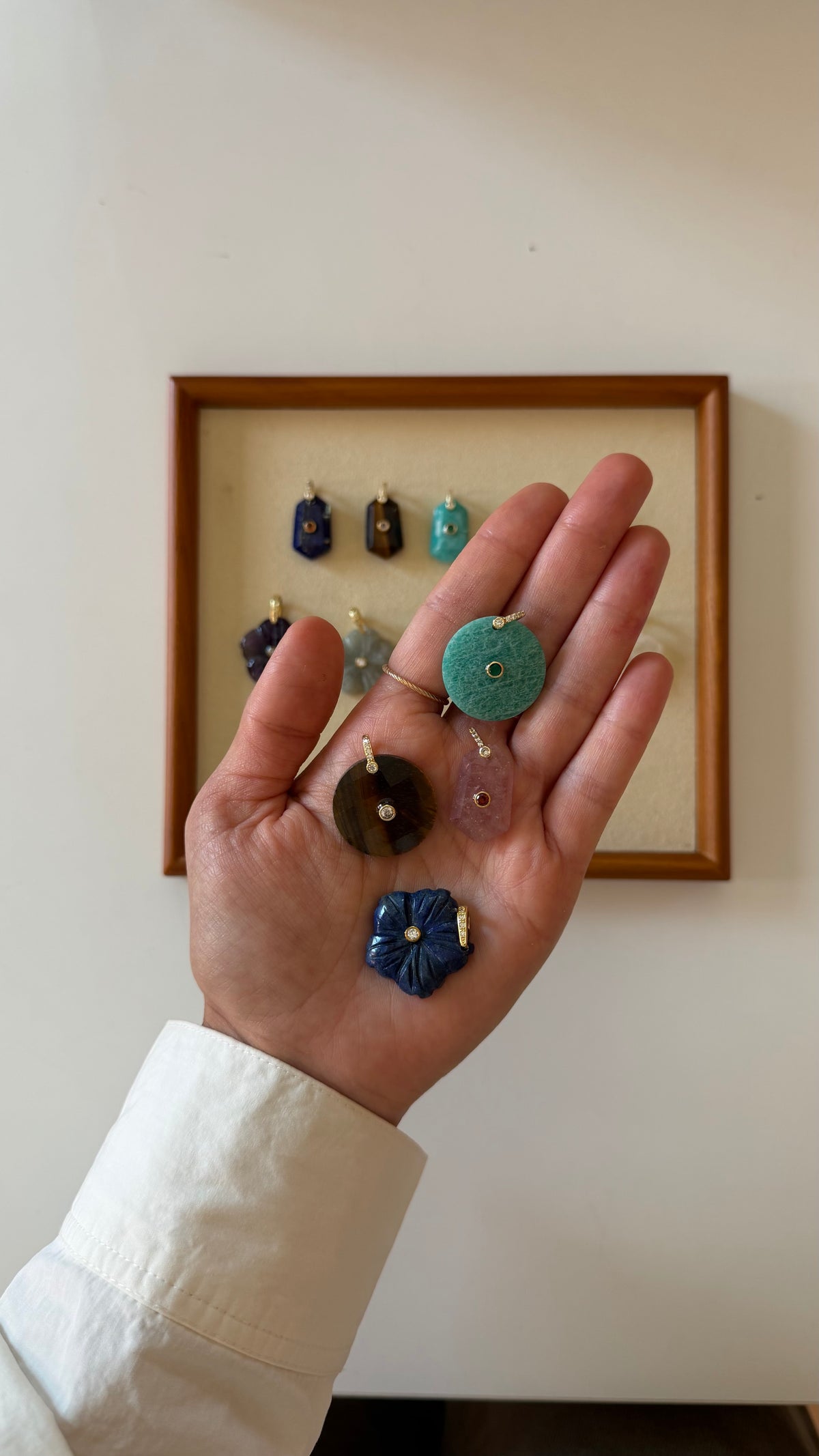 Stone Charms