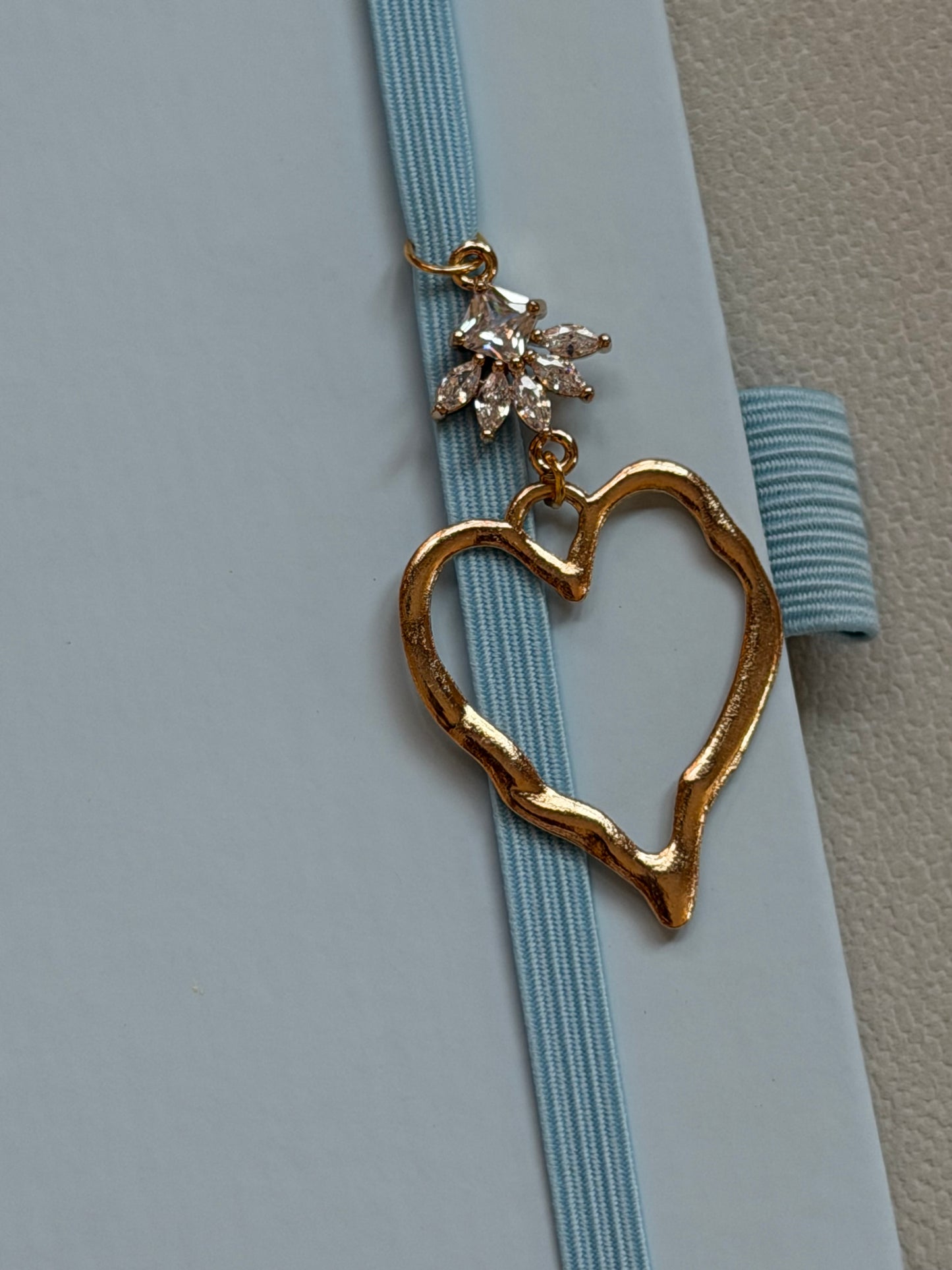 Big Heart Charm Notebook
