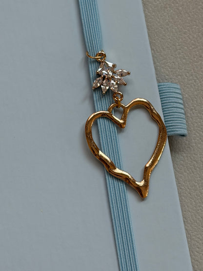 Big Heart Charm Notebook