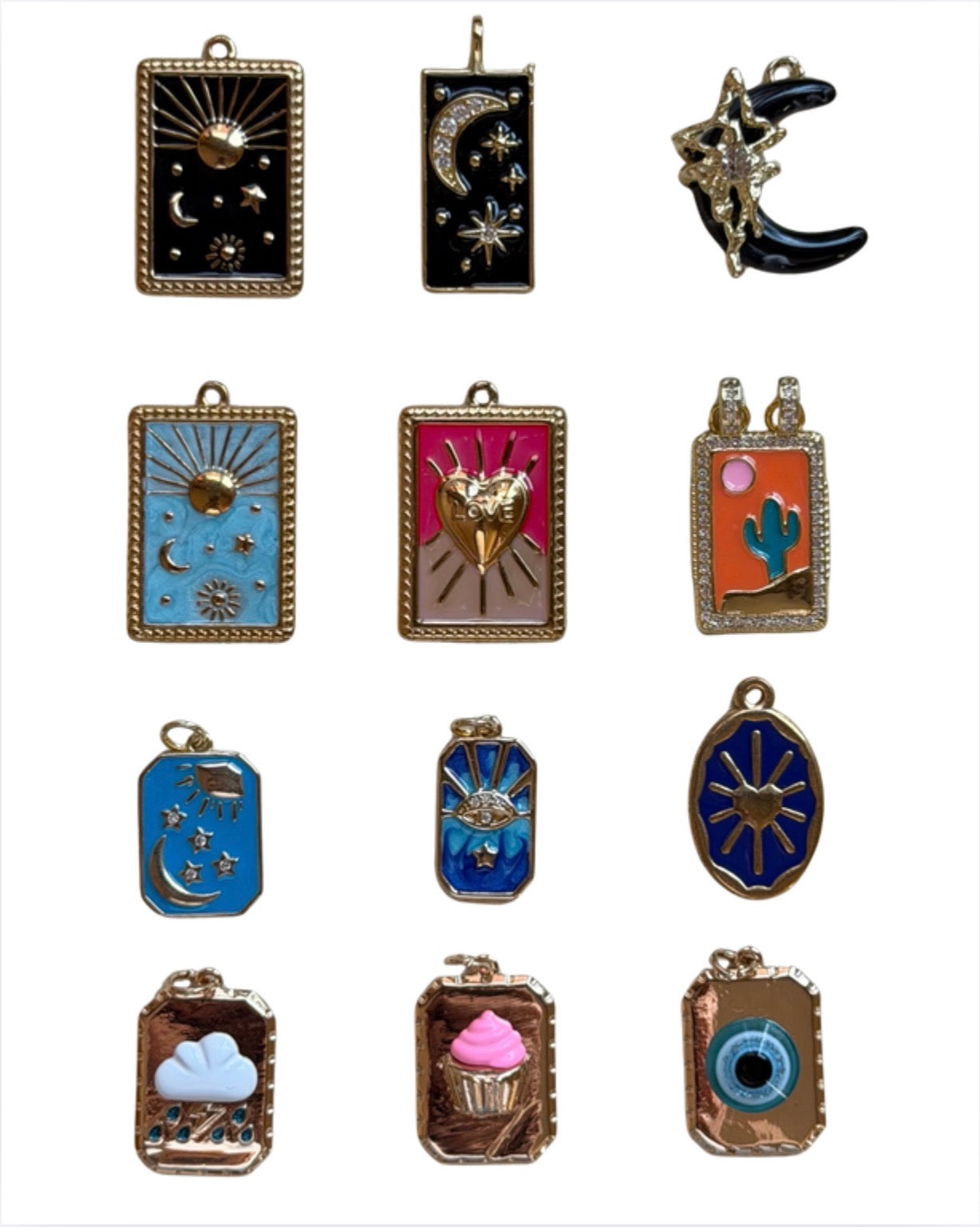 Space Block Charms