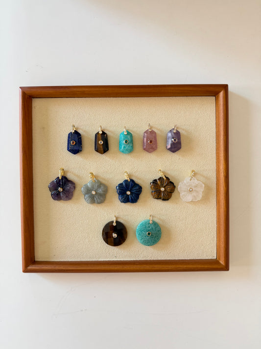 Stone Charms