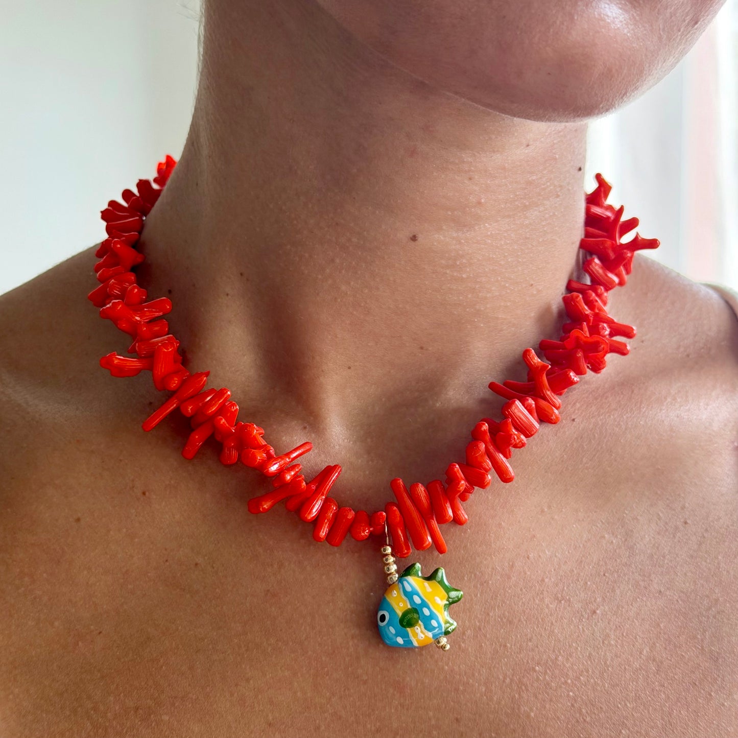 Red Coral Necklace