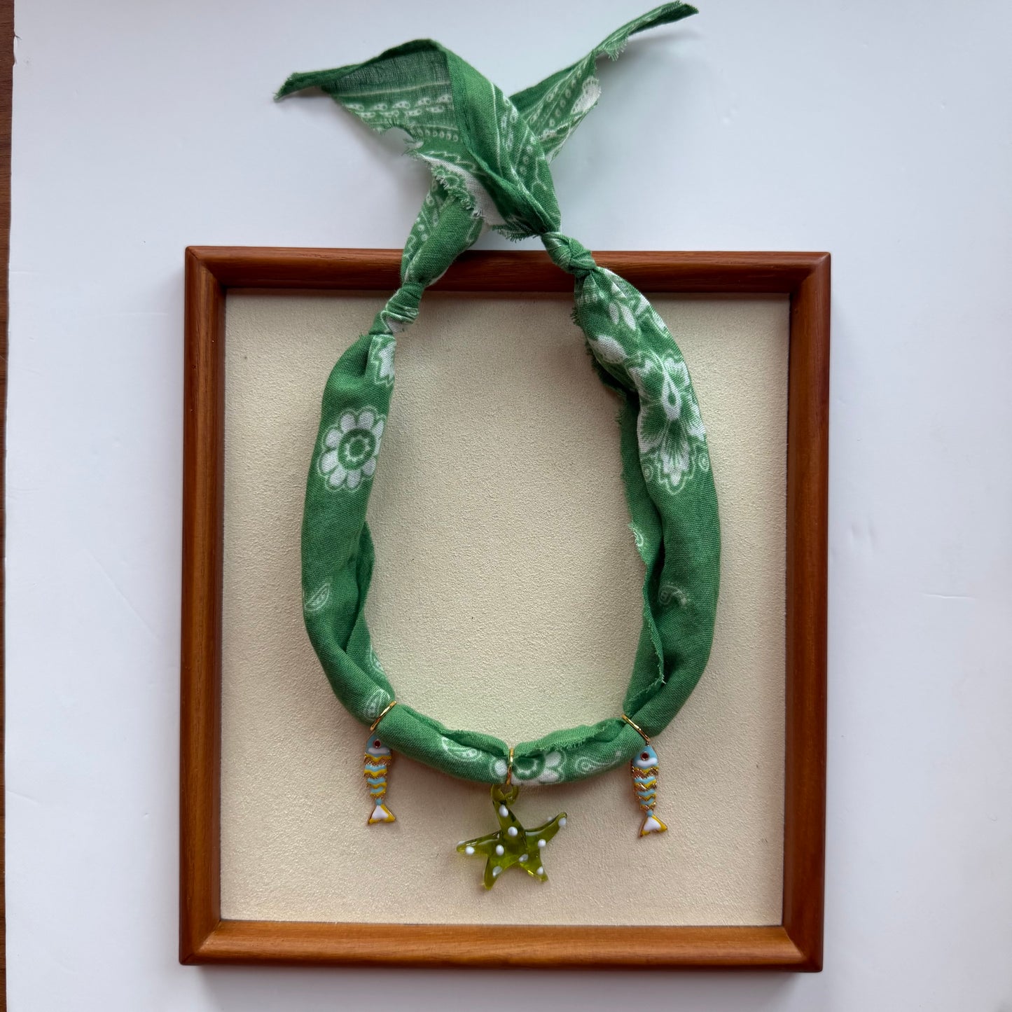 Green Charmed Bandana