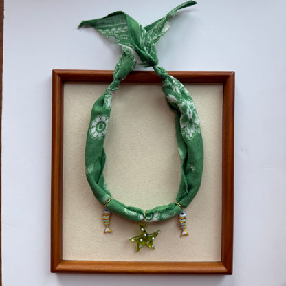 Green Charmed Bandana